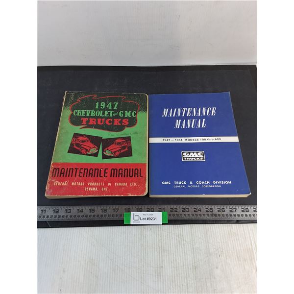 (2) 1940's Chevrolet & GMC Truck Shop Manuals