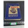 Image 1 : 1953/54 Buick Shop Manual
