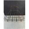 Image 2 : Vintage Wire Milk Bottle Carrier w/5 Bottles - Cannot Ship
