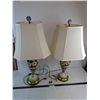 Image 1 : *Pair of Vintage "Ceramic Base" Table Lamps - 33" High - Both Working - Cannot Ship