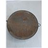 Image 4 : Antique Hanging Oil Lamp - 38" Length - Pickup Only