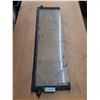 Image 1 : Vintage Automotive Back Window - Glass is Cracked - 40" x 11" - Cannot Ship