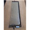 Image 1 : Vintage Automobile Glass Panel - Possibly Side Window - 41" x 11" - Cannot Ship