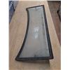 Image 3 : Car Windshield from 1920's - 44" x 16" - Cracked Glass - Cannot Ship