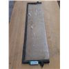 Image 1 : Vintage Automobile Glass Panel - 40" x 10" - Cannot Ship