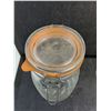 Image 3 : (3) Vintage Oil Lamp Chimneys, Triomphe Sealer Jar
