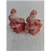 Image 2 : (2) Vintage Stuffed Cardboard Santa Chimneys