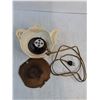 Image 3 : Vintage Sessions Teapot Wall Clock - Needs Re-Wiring, As is