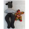 Image 2 : (2) Vintage Dolls (Mickey Mouse & Happy Clown)
