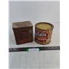 Image 1 : (2) Vintage Product Tins