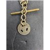 Image 2 : Antique Pocket Watch Fob & Watch Chain