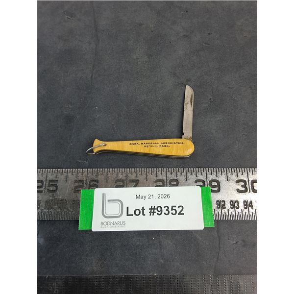 Vintage "Baseball Bat" Pen Jack Knife