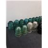 Image 2 : (24) Assorted Vintage Glass Insulators
