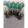 Image 3 : (24) Assorted Vintage Glass Insulators