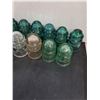 Image 4 : (24) Assorted Vintage Glass Insulators