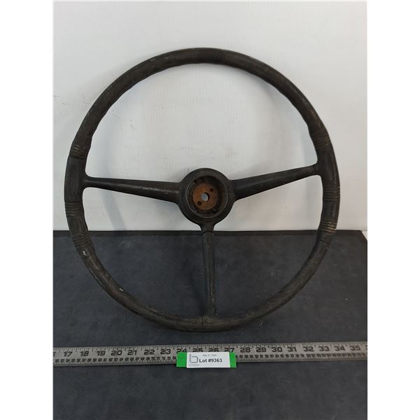 Antique Truck 3-Spoke Steering Wheel - 18" Diameter