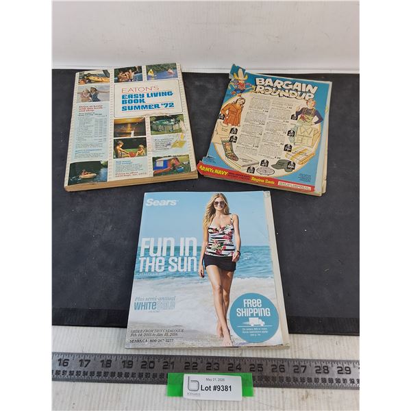(3) Assorted Catalogues From 1978 - 2016