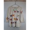 Image 1 : Susan Bristol Large "Dog Themed" Sweater