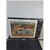 Image 1 : Unframed "Fill Er Up" Limited Edition Print by Arnie Tiefenbach - 25" x 19"