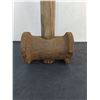 Image 2 : Antique Wood Post Maul - 33" Length - Pickup Preferred