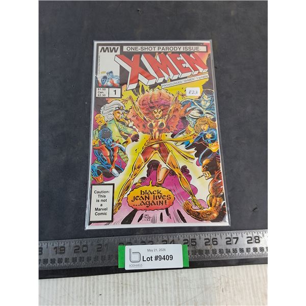 Vintage MW "Parody Issue of X-Men" Comic Book