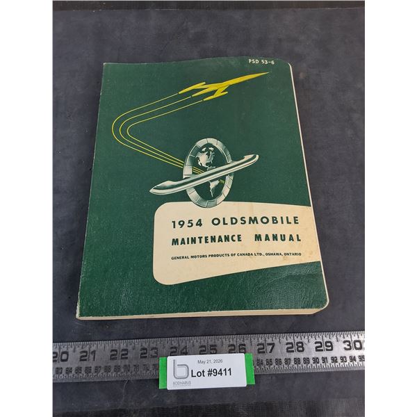 1954 Oldsmobile Shop Manual