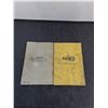 Image 2 : (2) Vintage Shop Manuals (Caterpillar & Case)