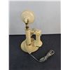 Image 2 : Candlestick Rotary Telephone from 1970's - 1 Chip, Untested, As is