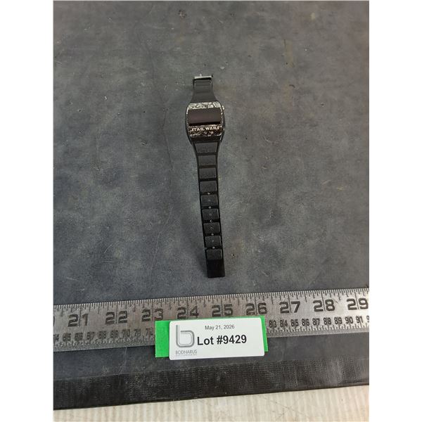 Star Wars Digital Wrist Watch - May Need Battery, As is