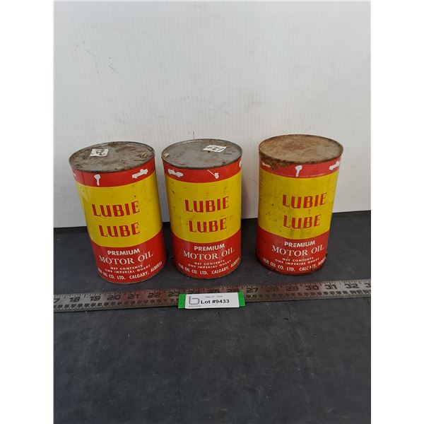 (3) Sealed Quarts of Premium Motor Oil - Cannot Ship