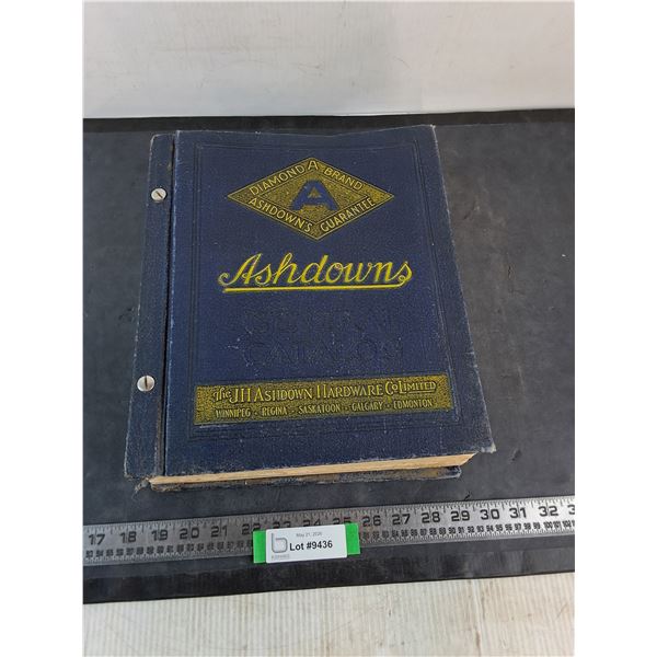 Ashdown's Hardware General Catalogue from 1935