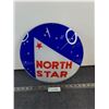 Image 1 : Vintage "North Star" Convex Glass - 13" Diameter, 1 Chip