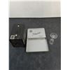 Image 2 : Vintage 620 Hawkeye Kodak Camera, Player's Cigarette Tin, CNH Liquer Glass