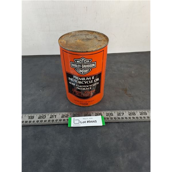 Sealed 1L Harley-Davidson Premium II Motorcycle Oil - Cannot Ship