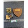 Image 1 : Allis-Chalmers Sales Achievement Wall Plaque, Case Vacuum Gage - Appears Unused