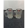 Image 2 : (2) Large Size A&W Glass Mugs