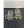 Image 3 : (2) A&W Glass Mugs (Large & Small)