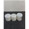 Image 2 : (3) Promotional Milk Glass Coffee Mugs