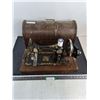 Image 1 : Antique "Seamstress" Portable Sewing Machine - Key Lock Not Working - Cannot Ship