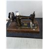 Image 2 : Antique "Seamstress" Portable Sewing Machine - Key Lock Not Working - Cannot Ship