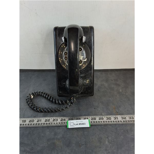 Vintage ITT Wall Mount Telephone, As is