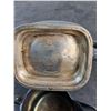 Image 3 : Vintage "Canadian Northern" Silver Soldered Teapot, "CNH" Marlboro Plate Creamer