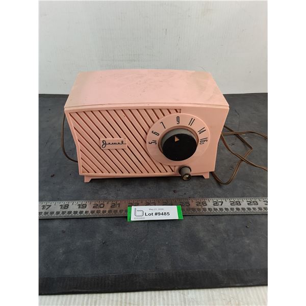 Vintage Jewel 5200 AM Tube Radio, As is