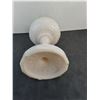 Image 3 : Antique Aladdin Marbled Oil Lamp - Cannot Ship