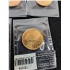 Image 2 : ^ (14) Uncirculated Canadian "Roughrider" Loonies