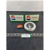 Image 1 : Vintage Pepsi-Cola Pin & Metal Signs, Donato Lighter Tin