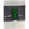 Image 1 : ^ Vintage Teaspoons (6- Sterling Silver = 40.7 grams, 4-Silver Plate, 3-Aluminum), Storage Case
