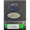 Image 1 : (2) Vintage Car Emblems - Graham & Ford