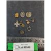 Image 1 : (8) Assorted Vintage Pendants & Pins