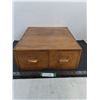 Image 1 : Vintage Wooden Library Card File